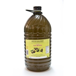 Aceite Oliva VIRGEN Aceite San Benito. Caja 3X5 litros