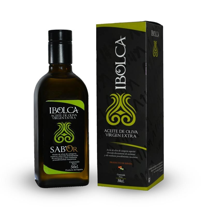 Aceite de Oliva Virgen Extra IBOLCA SAB´OR Caja 12x500 ml Irrellenable