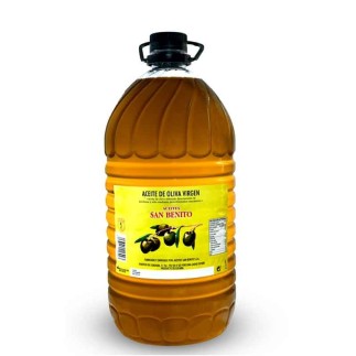 Aceite Oliva VIRGEN Aceite San Benito. Caja 3X5 litros